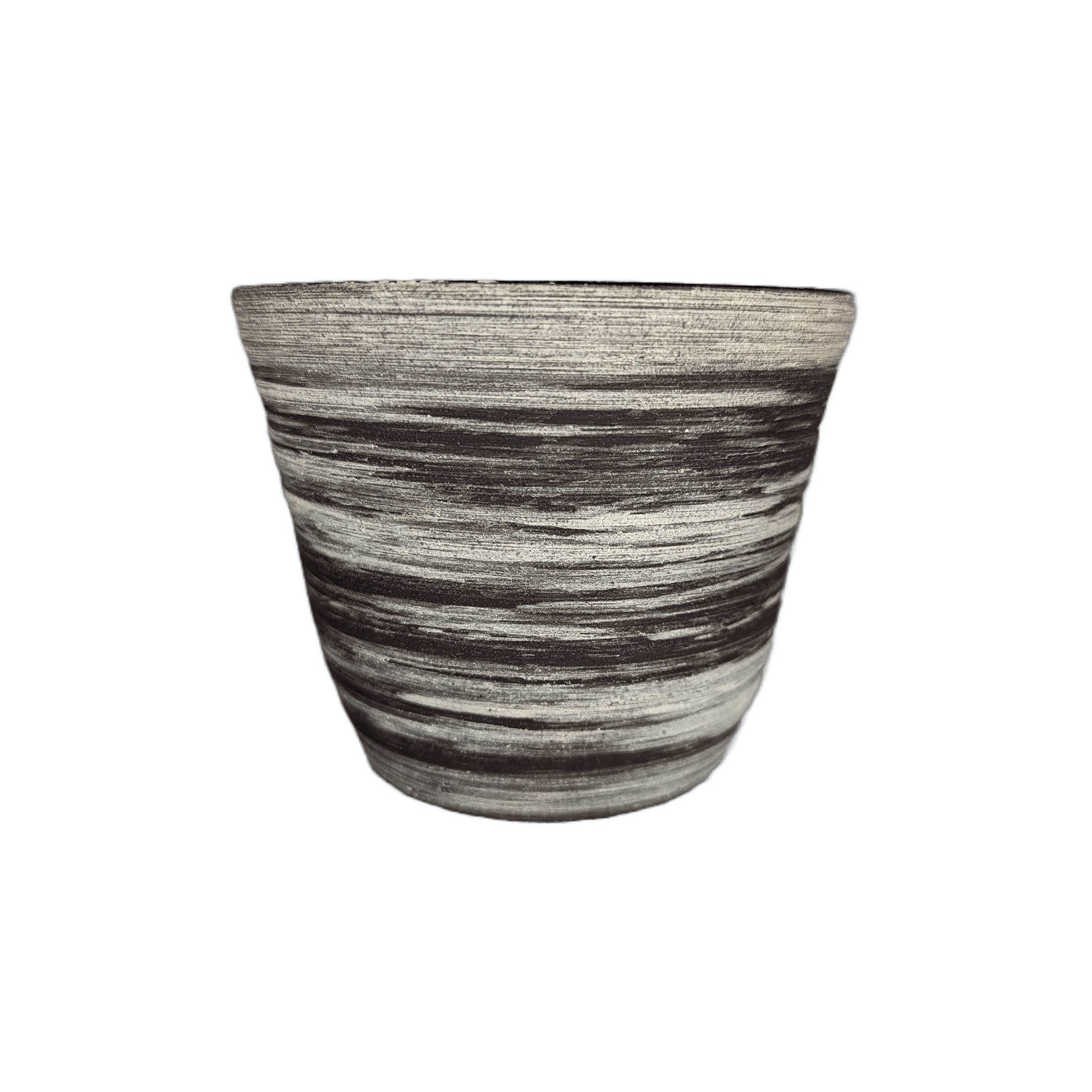 medium plant pot, birch bark - Mud and Plants