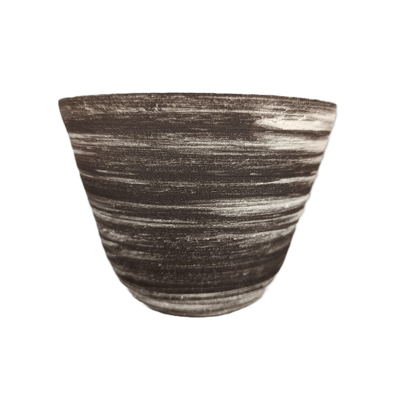 small plant pot, birch bark - Mud and Plants